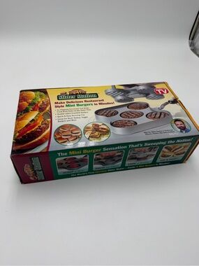 Big City Slider Station Slider Station Mini Burger As seen On TV Kitchen Cooking